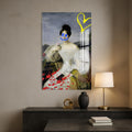 Artronauts Glass Print Graffiti Romance - Tempered Glass Wall Art