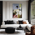 Artronauts Glass Print Graffiti Romance - Tempered Glass Wall Art