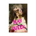 Artronauts Glass Print SLAY QUEEN - Tempered Glass Wall Art