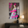 Artronauts Glass Print Burn It Down - Tempered Glass Wall Art