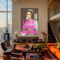 Artronauts Glass Print I Am A Queen - Tempered Glass Wall Art