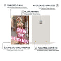 Artronauts Glass Print Smash The Patriarchy - Tempered Glass Wall Art