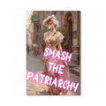 Artronauts Glass Print Smash The Patriarchy - Tempered Glass Wall Art