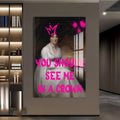 Artronauts Glass Print See Me Crowned - Tempered Glass Wall Art