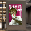 Artronauts Glass Print David Baby - Tempered Glass Wall Art