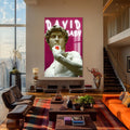 Artronauts Glass Print David Baby - Tempered Glass Wall Art