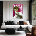 Artronauts Glass Print David Baby - Tempered Glass Wall Art