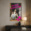Artronauts Glass Print Too Glam - Tempered Glass Wall Art