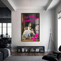 Artronauts Glass Print S | 72x46 cm | 28.3"x18.1" / Black Too Glam - Tempered Glass Wall Art