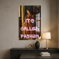 Artronauts Glass Print It’s Called Fashion - Tempered Glass Wall Art
