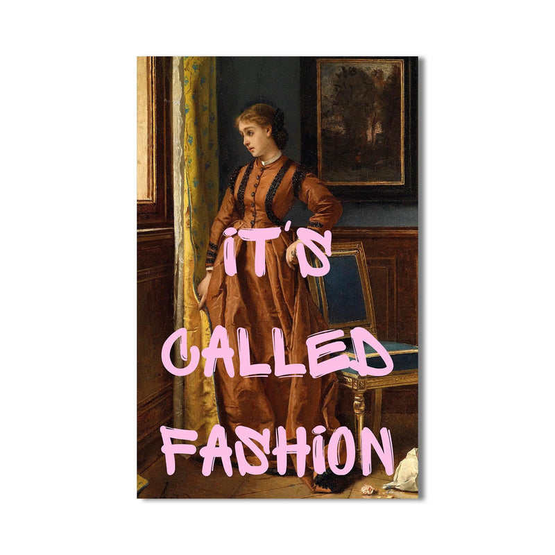 Artronauts Glass Print It’s Called Fashion - Tempered Glass Wall Art