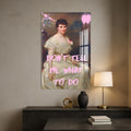 Artronauts Glass Print Don’t Tell Me - Tempered Glass Wall Art
