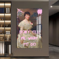 Artronauts Glass Print Don’t Tell Me - Tempered Glass Wall Art
