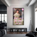 Artronauts Glass Print S | 72x46 cm | 28.3"x18.1" / Black Don’t Tell Me - Tempered Glass Wall Art