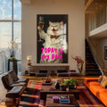 Artronauts Glass Print Today Is My Day - Tempered Glass Wall Art
