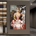 Artronauts Glass Print I Saw That - Tempered Glass Wall Art