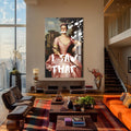 Artronauts Glass Print I Saw That - Tempered Glass Wall Art
