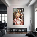 Artronauts Glass Print S | 72x46 cm | 28.3"x18.1" / Black I Saw That - Tempered Glass Wall Art