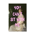 Artronauts Glass Print You Can’t Sit With Me - Tempered Glass Wall Art