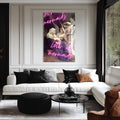 Artronauts Glass Print Let’s Be Mermaids - Tempered Glass Wall Art