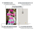Artronauts Glass Print This Must Be The Place - Tempered Glass Wall Art