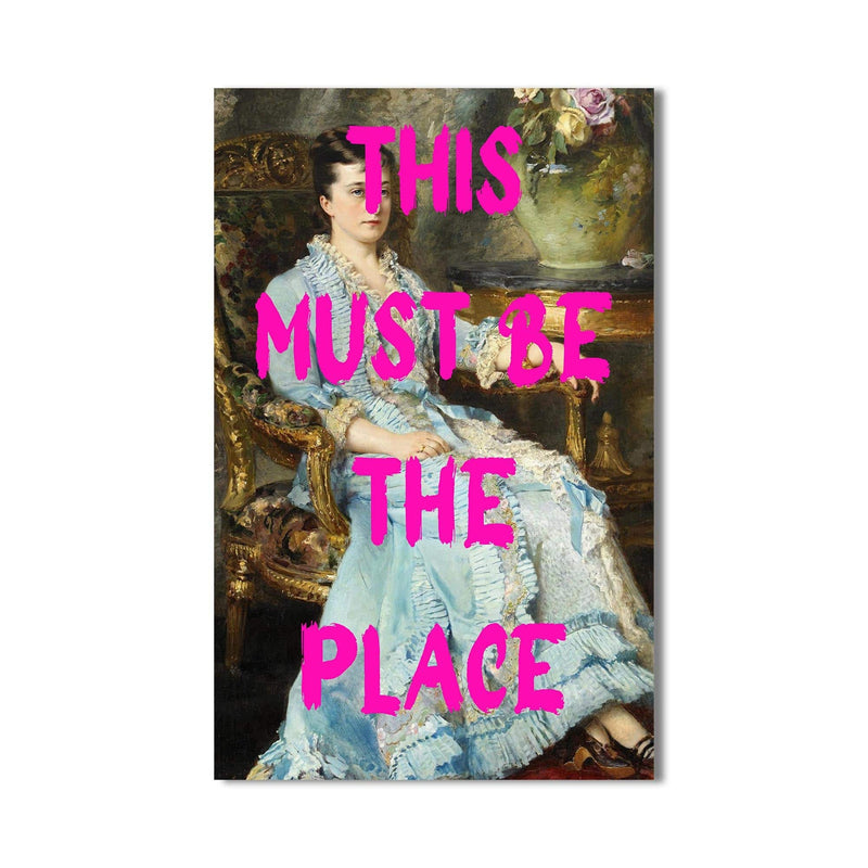 Artronauts Glass Print This Must Be The Place - Tempered Glass Wall Art