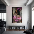 Artronauts Glass Print S | 72x46 cm | 28.3"x18.1" / Black Oh Hell No - Tempered Glass Wall Art