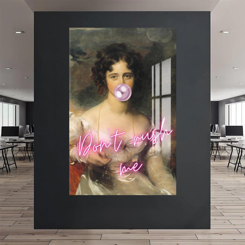 Artronauts Glass Print Don’t Trust Me - Tempered Glass Wall Art