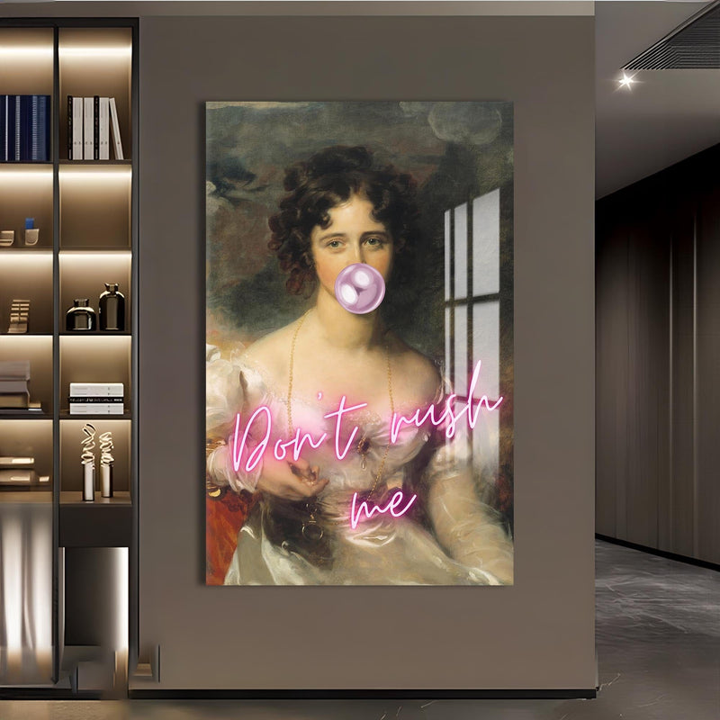 Artronauts Glass Print Don’t Trust Me - Tempered Glass Wall Art