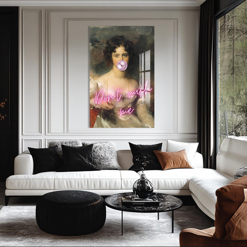 Artronauts Glass Print Don’t Trust Me - Tempered Glass Wall Art