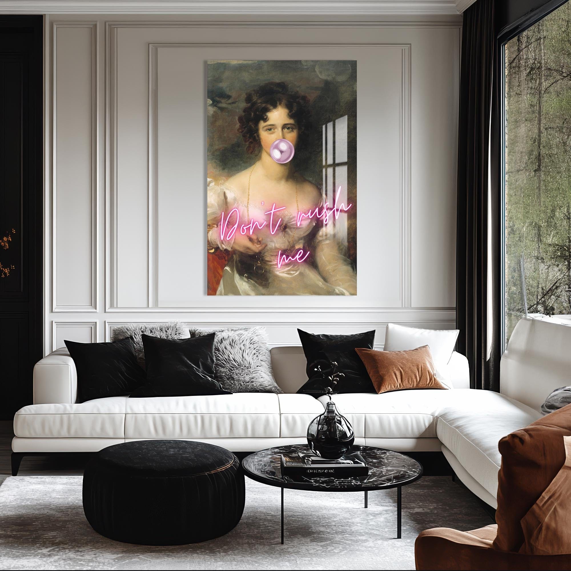 Artronauts Glass Print Don’t Trust Me - Tempered Glass Wall Art