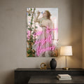 Artronauts Glass Print I Can Buy Myself Flowers - Tempered Glass Wall Art