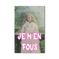 Artronauts Glass Print JE M’EN FOUS - Tempered Glass Wall Art