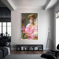 Artronauts Glass Print S | 72x46 cm | 28.3"x18.1" / White Not Listening Anyway - Tempered Glass Wall Art