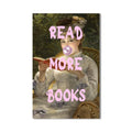 Artronauts Glass Print Read More Books - Tempered Glass Wall Art