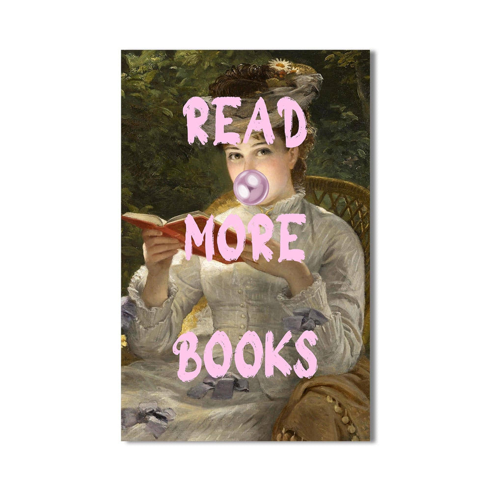 Artronauts Glass Print Read More Books - Tempered Glass Wall Art