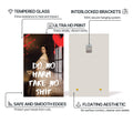 Artronauts Glass Print Do No Harm - Tempered Glass Wall Art