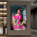 Artronauts Glass Print Rise & Slay - Tempered Glass Wall Art
