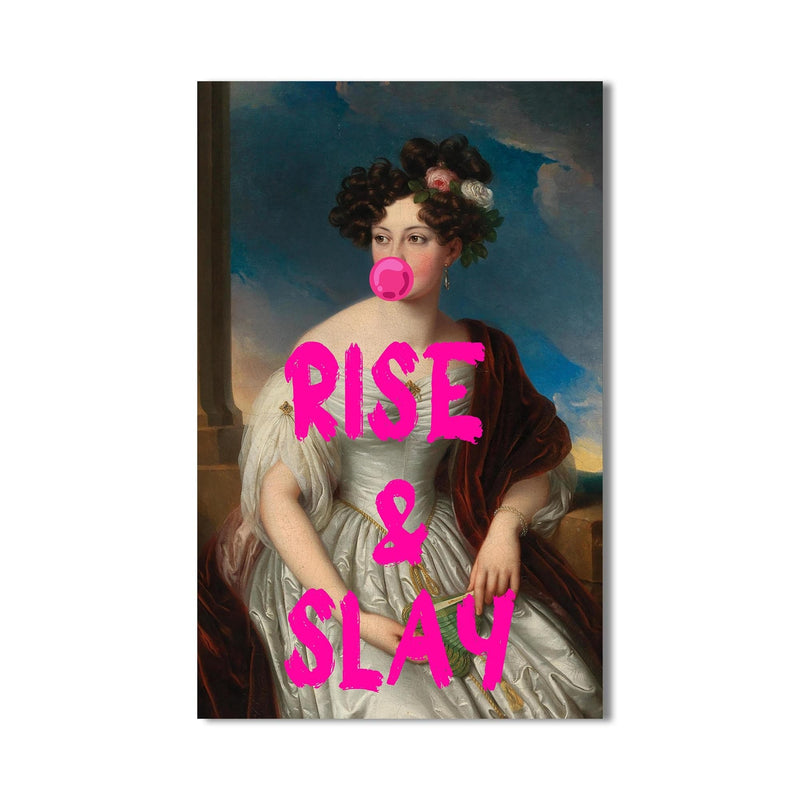 Artronauts Glass Print Rise & Slay - Tempered Glass Wall Art