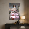 Artronauts Glass Print Let’s Go Party - Tempered Glass Wall Art