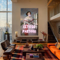 Artronauts Glass Print Let’s Go Party - Tempered Glass Wall Art