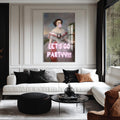 Artronauts Glass Print Let’s Go Party - Tempered Glass Wall Art