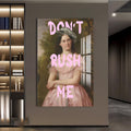 Artronauts Glass Print Don’t Rush Me - Tempered Glass Wall Art