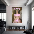 Artronauts Glass Print S | 72x46 cm | 28.3"x18.1" / Walnut Don’t Rush Me - Tempered Glass Wall Art