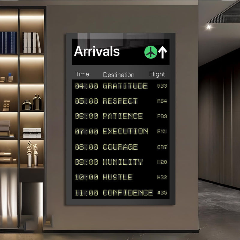 Artronauts Glass Print Arrivals - Tempered Glass Wall Art