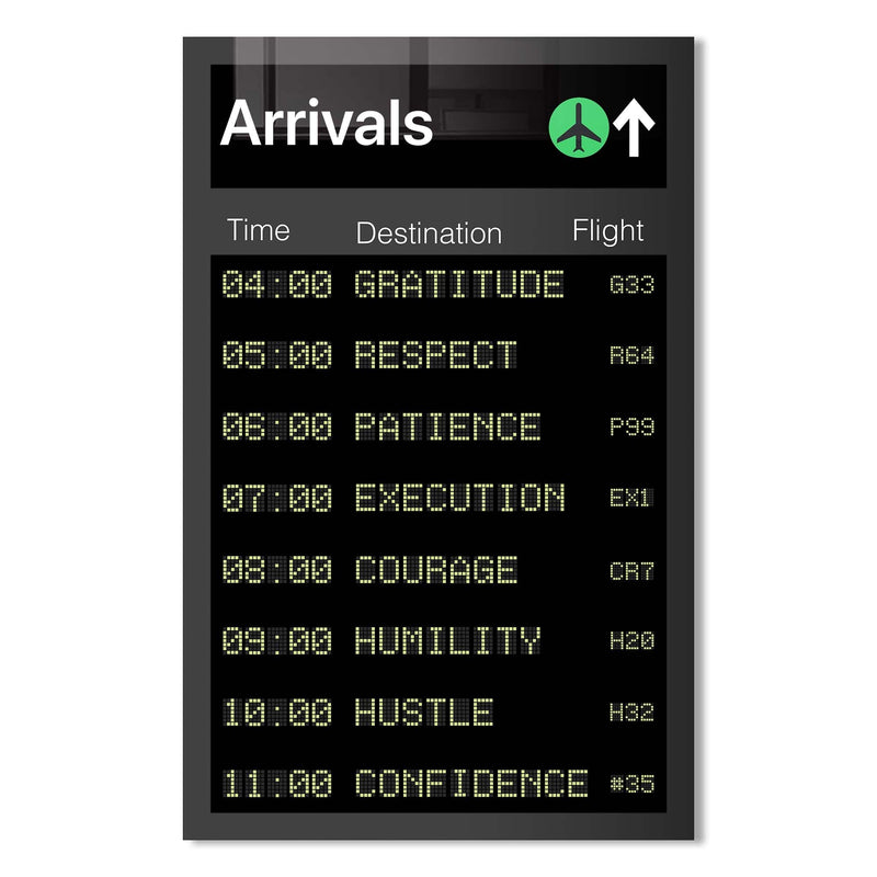 Artronauts Glass Print Arrivals - Tempered Glass Wall Art