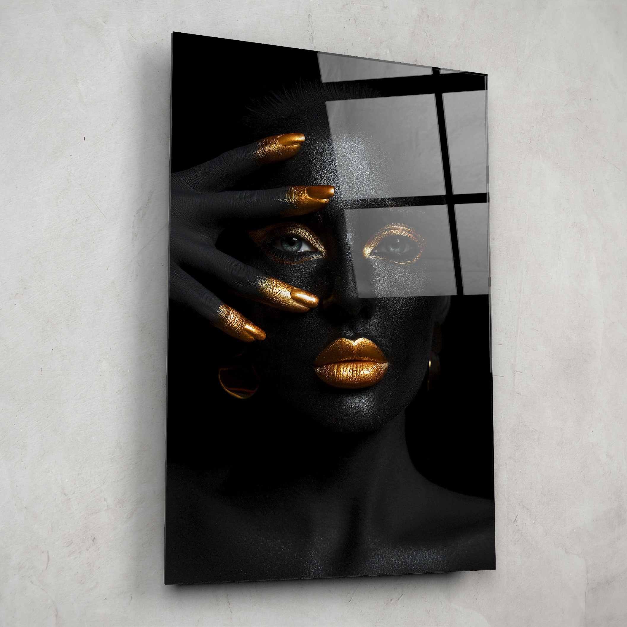 Gold-Lipped Woman III