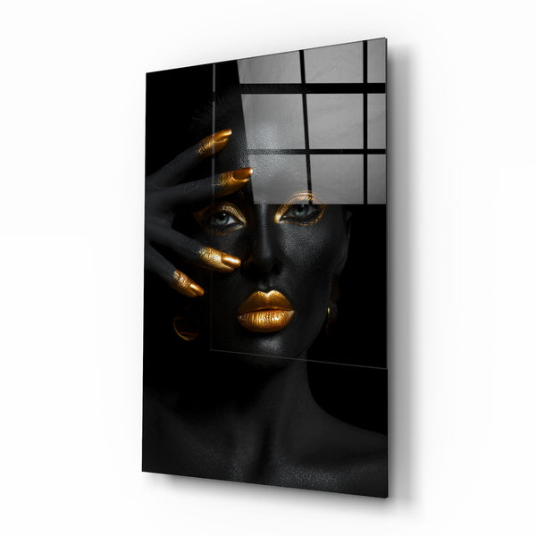 Gold-Lipped Woman III
