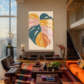 Artronauts Glass Print Terra Leaf Flow– Bohemian Tempered Glass Wall Art