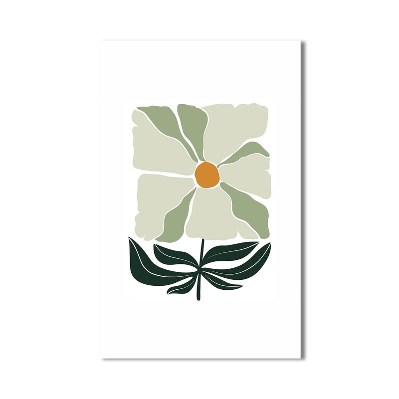 Artronauts Glass Print Soft Ivory Bloom– Bohemian Tempered Glass Wall Art